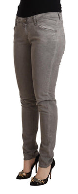 Chic Taille Skinny Cotton Mischjeans