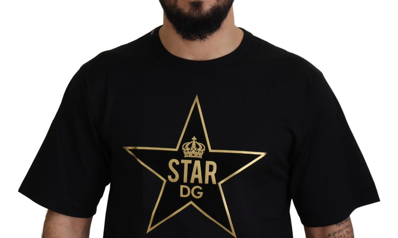 Gold Star DG Emblem Crewneck Camiseta