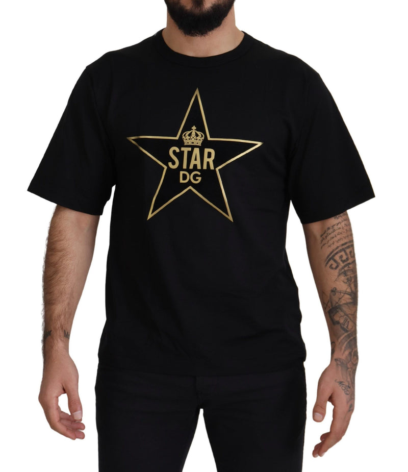 Gold Star DG Emblem Crewneck Camiseta