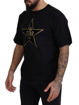 Gold Star DG Emblem Crewneck Camiseta