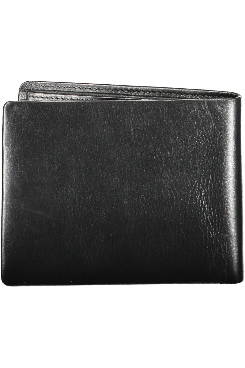 Elegant Black Leather Men's Wallet