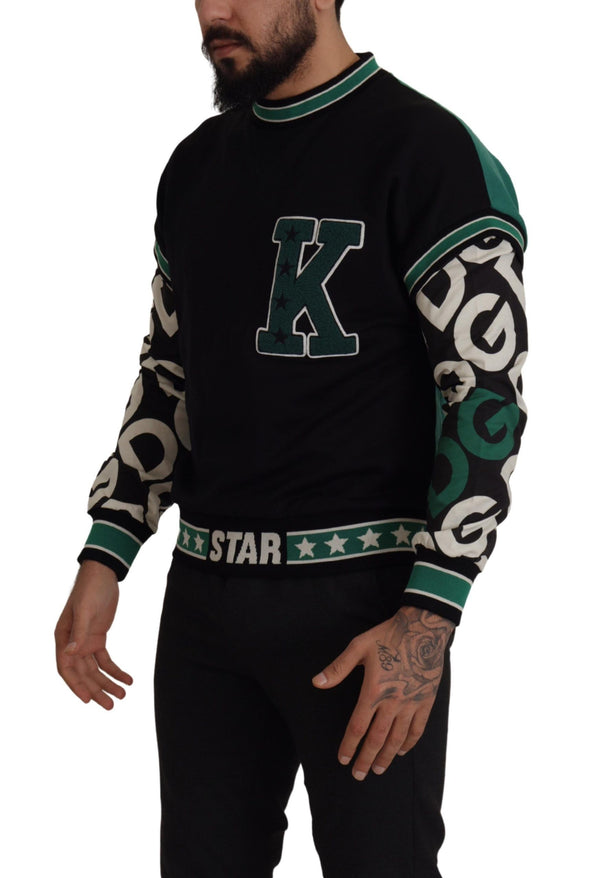 Regal Crewneck Pullover Pullover - Black & Green