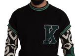 Regal Crewneck Pullover Pullover - Black & Green