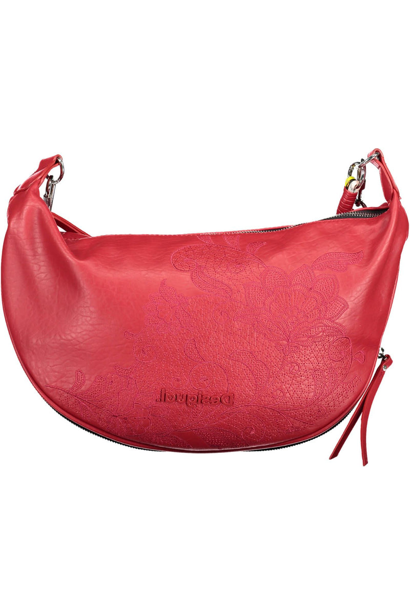 Red Polyethylene Handbag