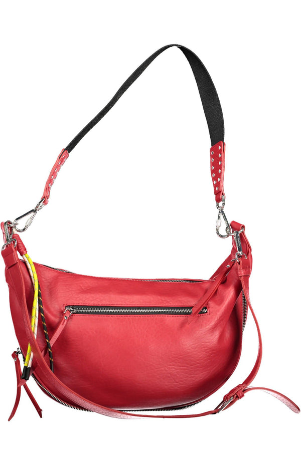 Sizzling Red Expandable Handbag