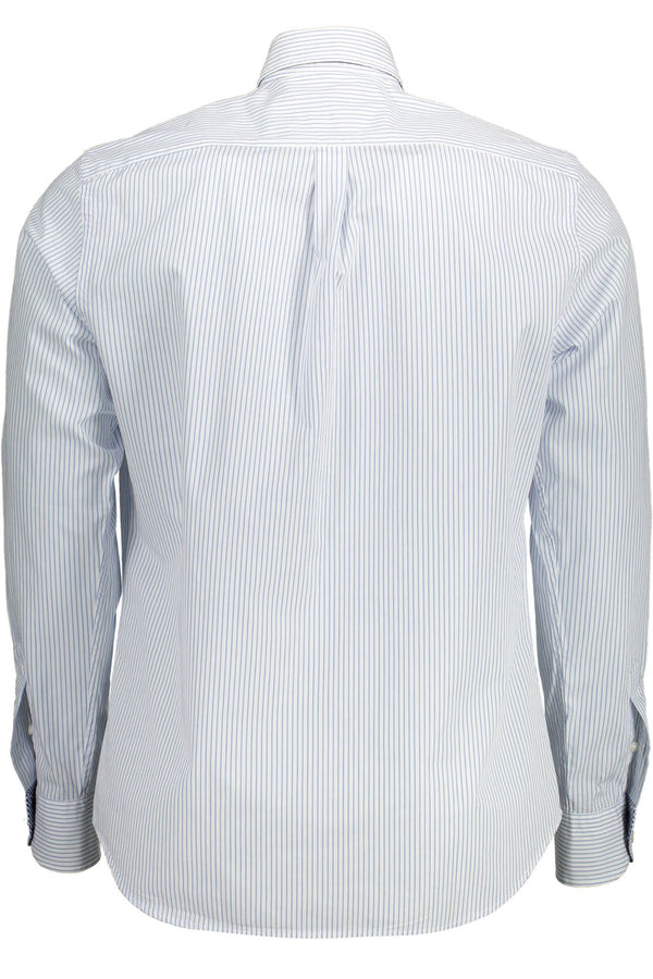 Elegant Light Blue Cotton Shirt for Men