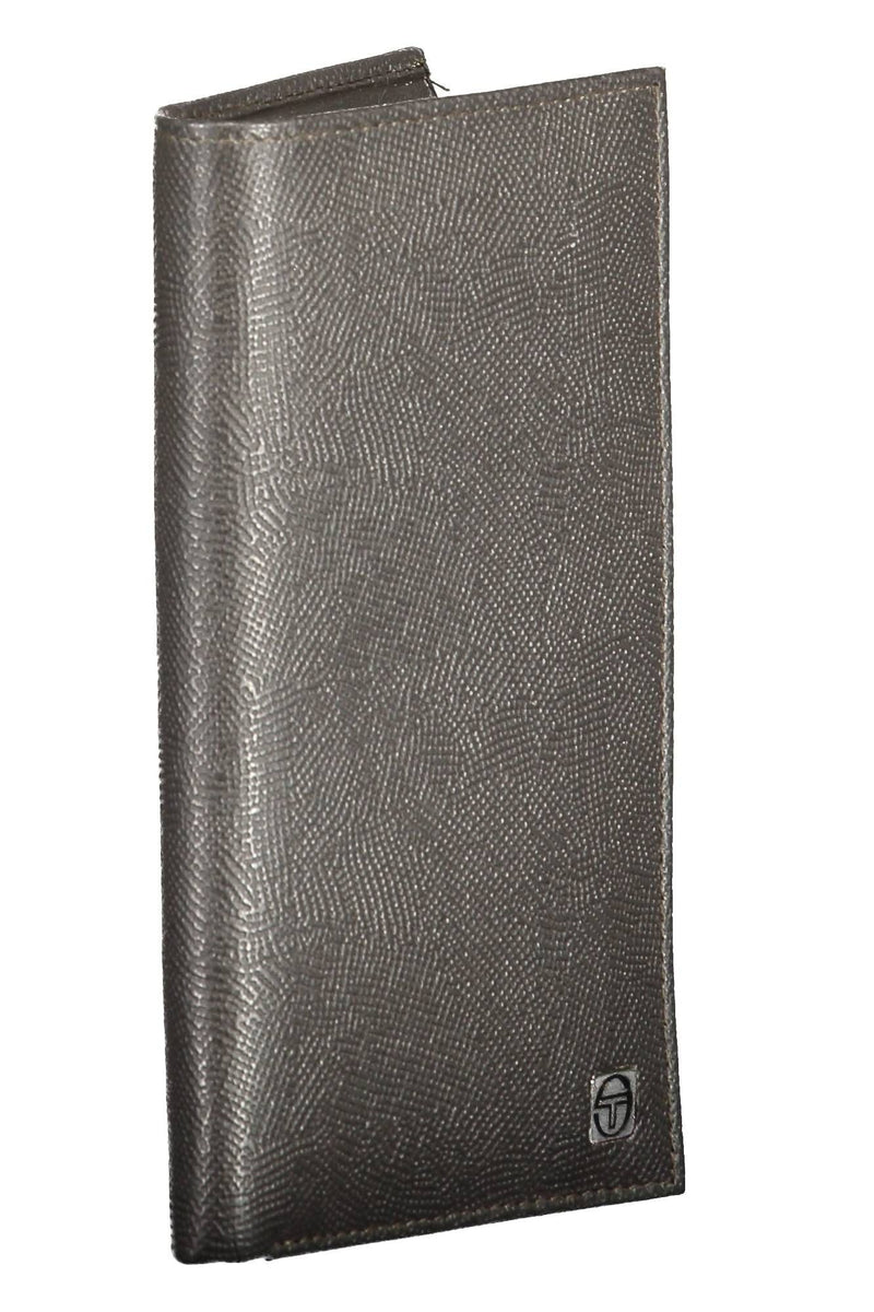 Elegante portafoglio bifold in pelle con tasca per moneta