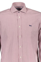 Elegant Purple Narrow Fit Shirt with French Collar