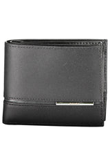 Elegant Black Leather RFID Wallet