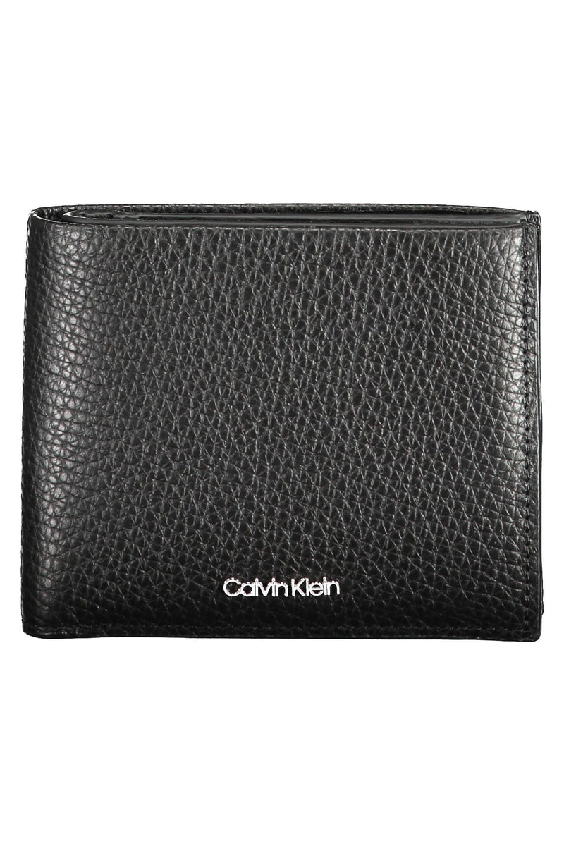 Elegant Black Leather Men's Wallet