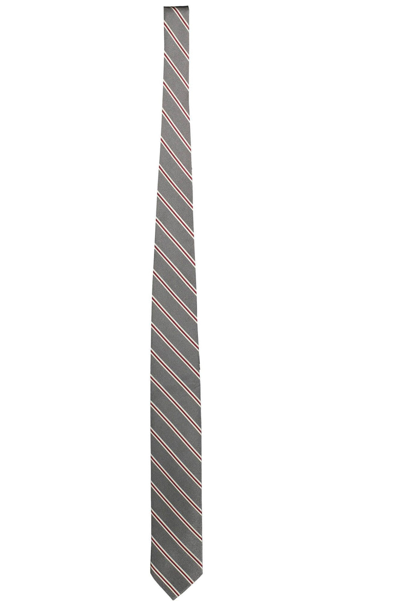 Elegant Silk Tie avec des détails de contraste