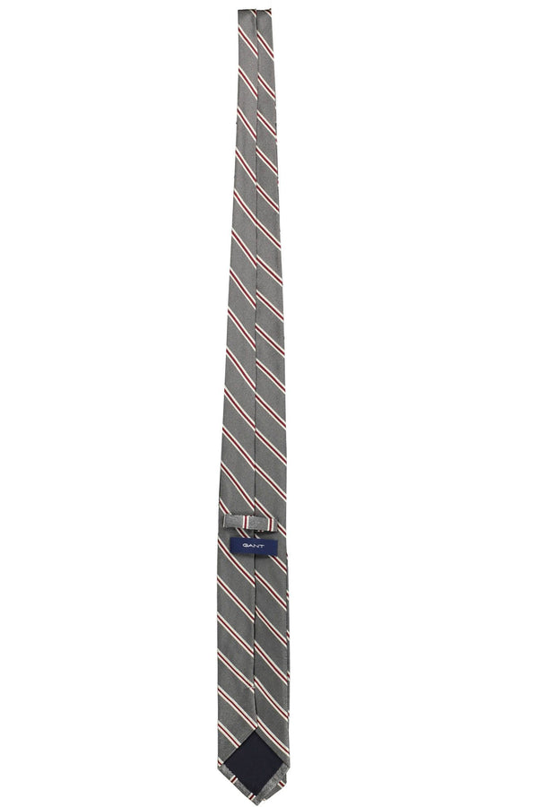 Elegant Silk Tie with Contrast Details