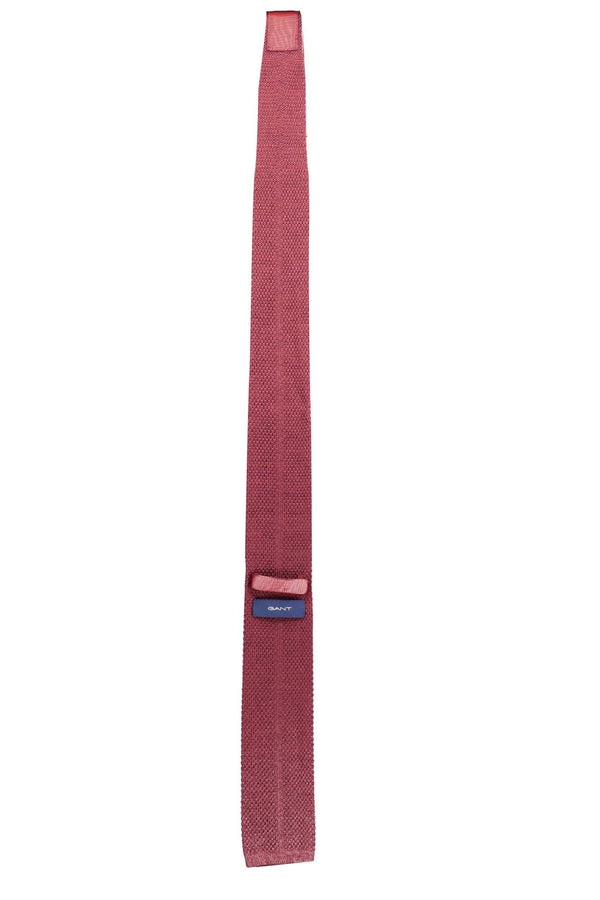 Elegante corbata roja de seda para caballeros sofisticados