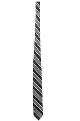 Elegant Silk Tie avec des détails contrastés