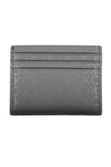 Sleek Black Polyethylene Card Holder