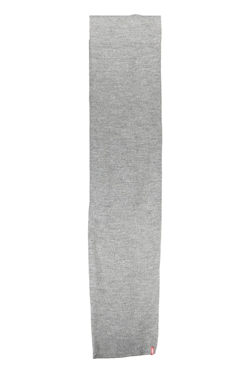 Elegant Gray Logo Scarf