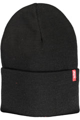 Cappello logo nero elegante