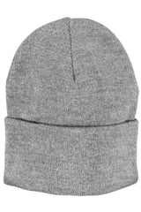 Cappello logo ricamato chic in grigio