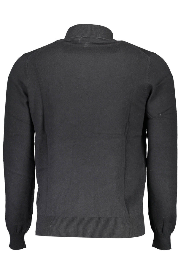 Maglione eco-chic a collote con ricamo elegante