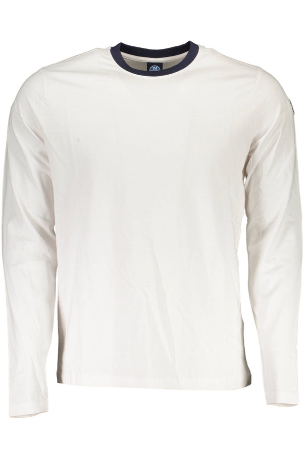 Elegantes Langarm-T-Shirt rundes Nacken