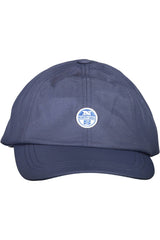 Casquette de visière bleu élégant avec logo signature