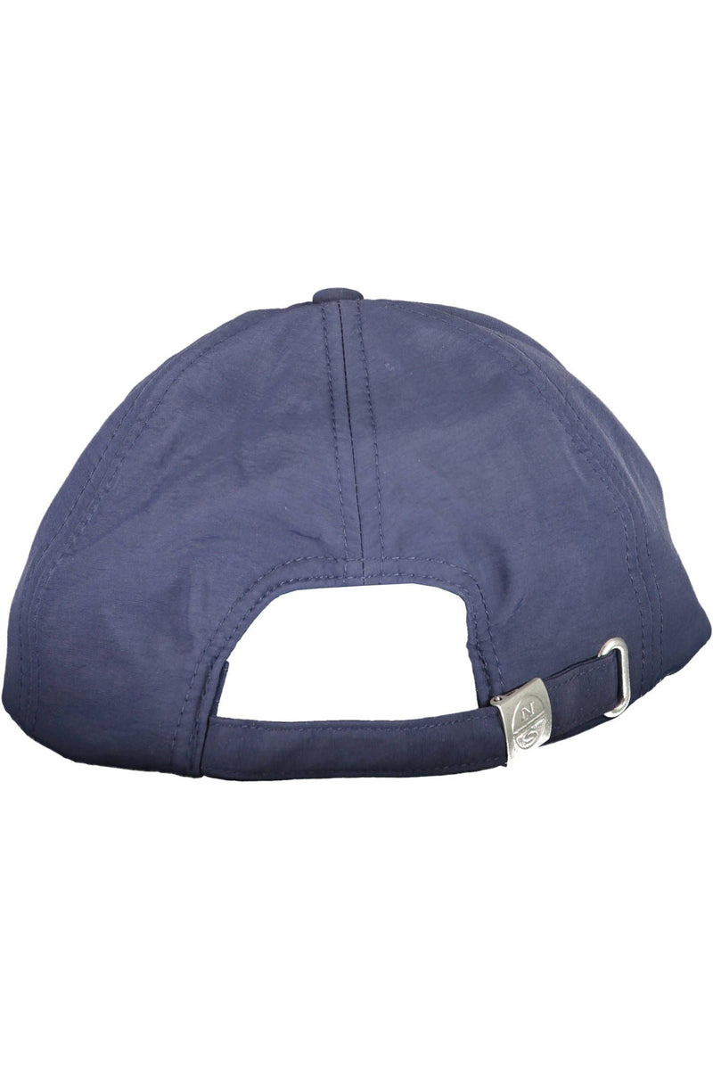 Casquette de visière bleu élégant avec logo signature