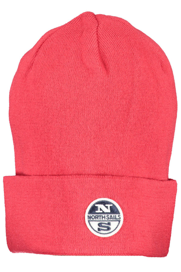 Casquette en coton rouge chic avec logo signature