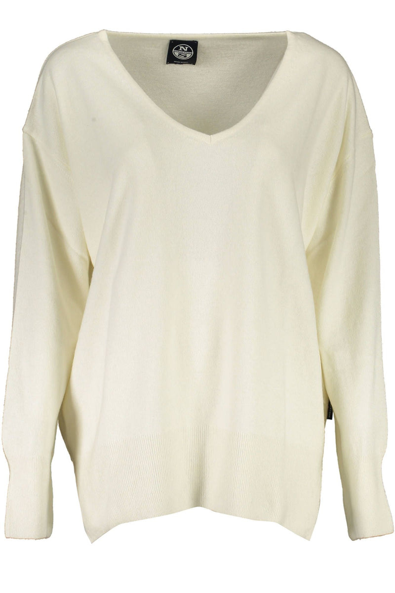 Maglione logo eco-chic a V.