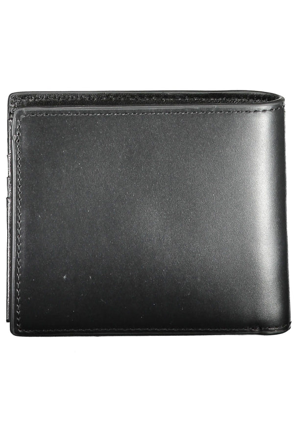 Black Leather Men Wallet