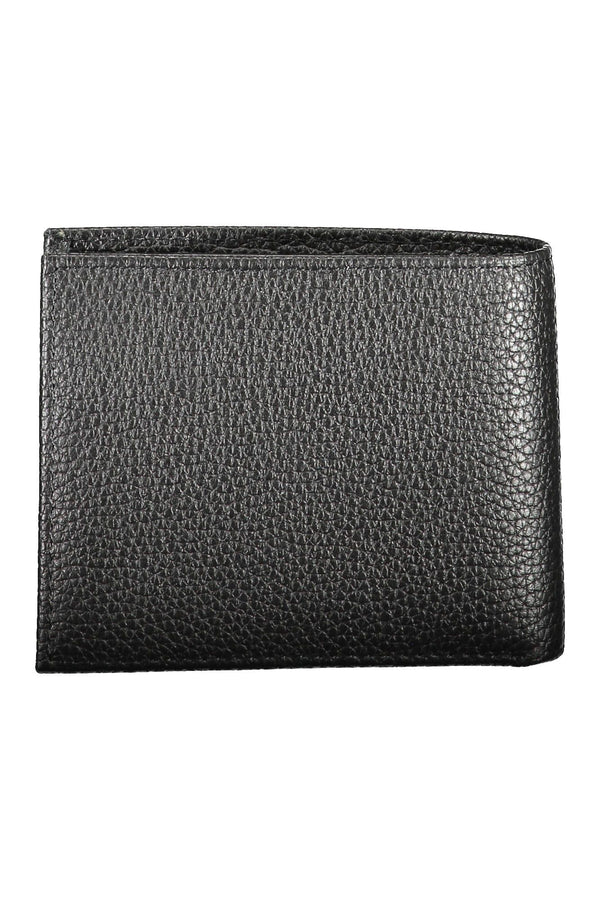 Sleek Black Leather RFID Wallet