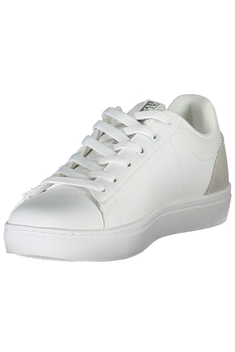 Contrast Lace-Up Sports Sneakers