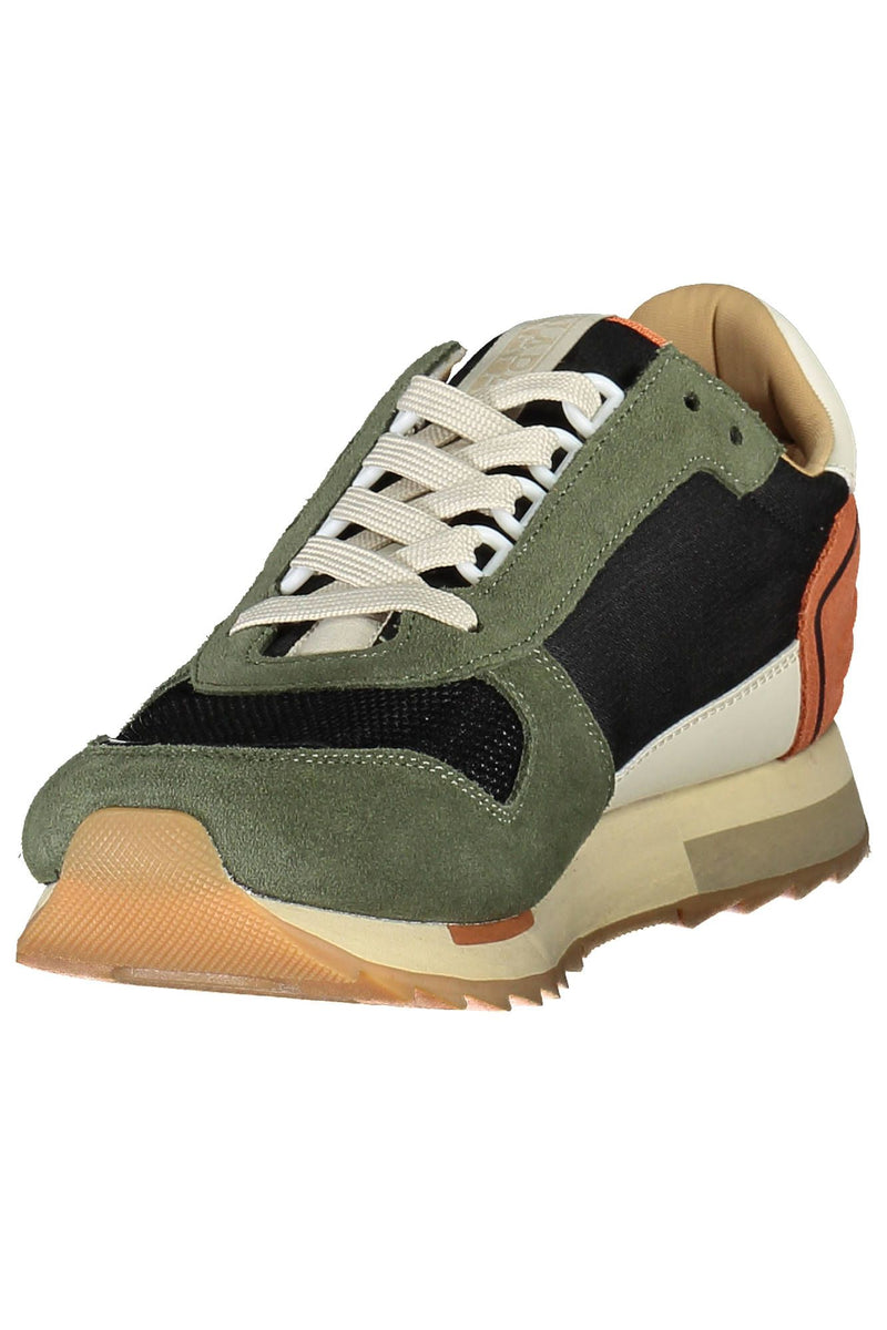 Zapatillas de zapatillas verdes de moda para el hombre moderno