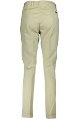 Chic Organic Cotton Gray Trousers