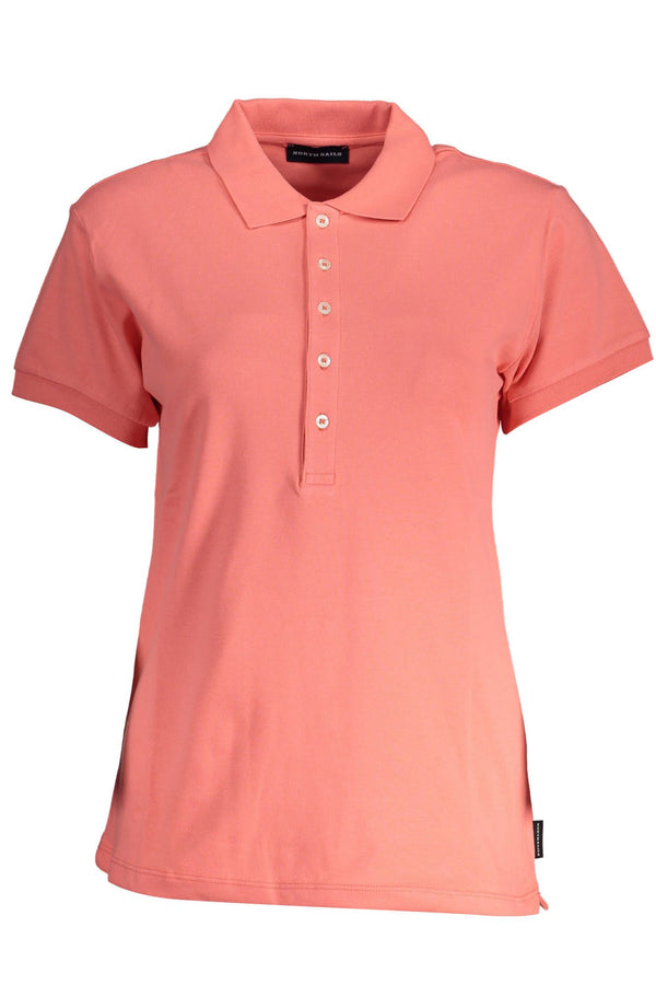 Chic Pink Polo - Bio -Baumwollmischung