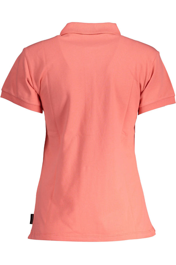 Chic Pink Polo - Bio -Baumwollmischung