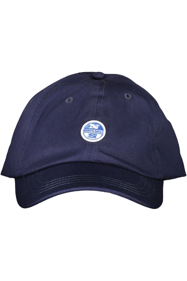 Nautical Charm Cotton Capt Cap - Ocean Blue