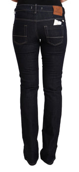 Chic Low Taille Skinny Jeans in zeitloser Schwarz