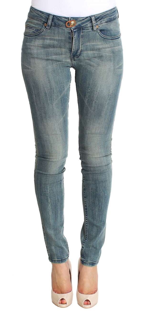 Chic Slim Skim Blue Wash Denim