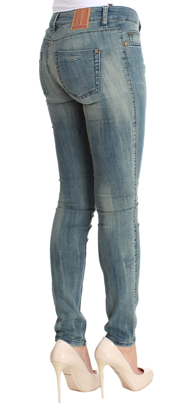 Chic Slim Skim Blue Wash Denim