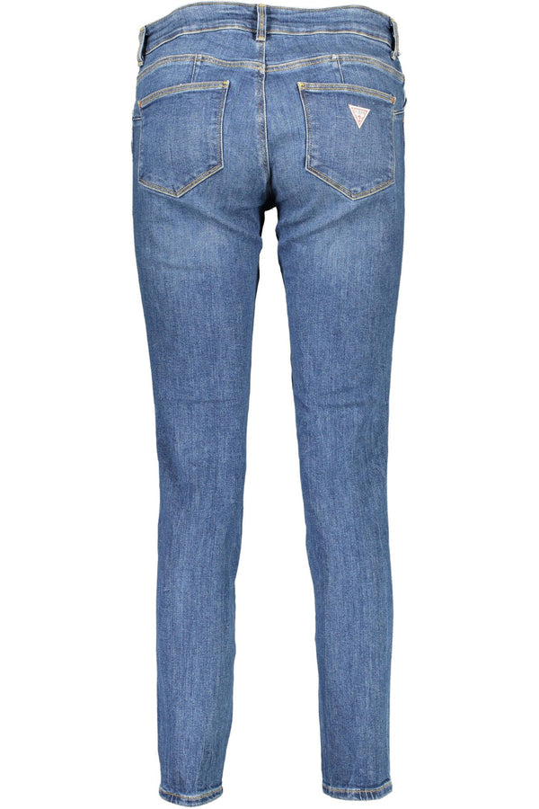 Chic Faded Skinny Jeans με λεπτομέρειες λογότυπου