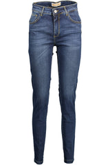 Jean en jean en denim stretch bleu chic