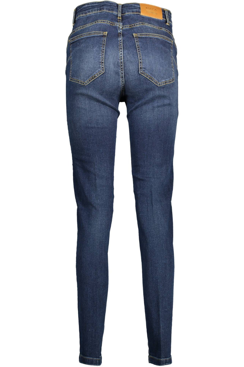 Jeans in denim chic blu tratto