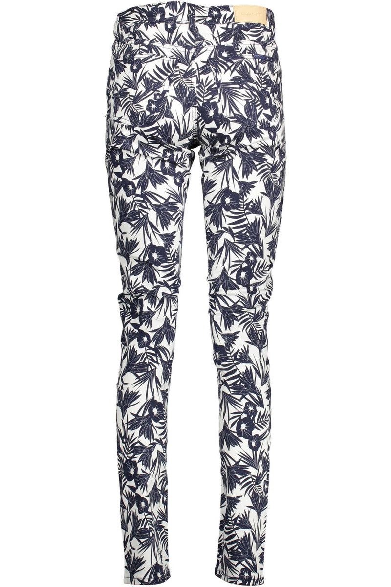 Chic Slim-Fit Organic Cotton Trousers