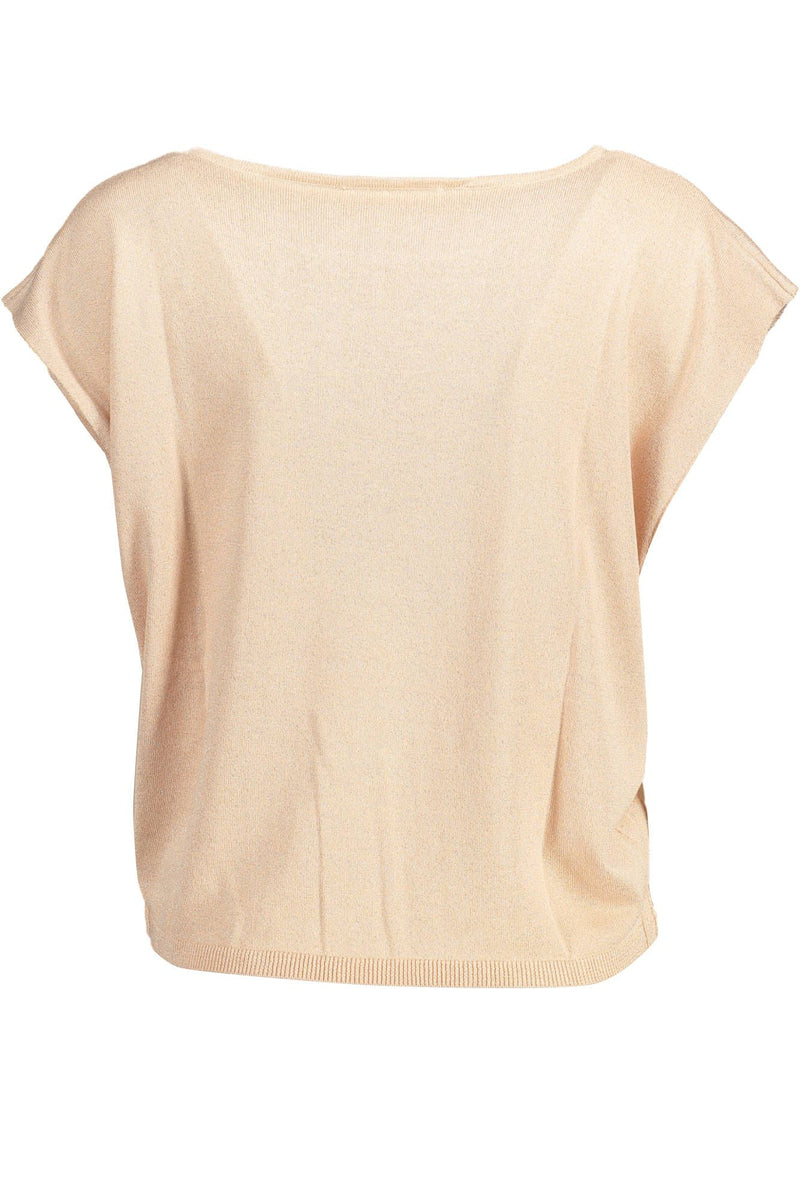 Chic Sleeveless Boat Neckline Top