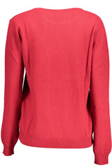 Eleganter rosa Wollwoll-Cashmere-Mischpullover