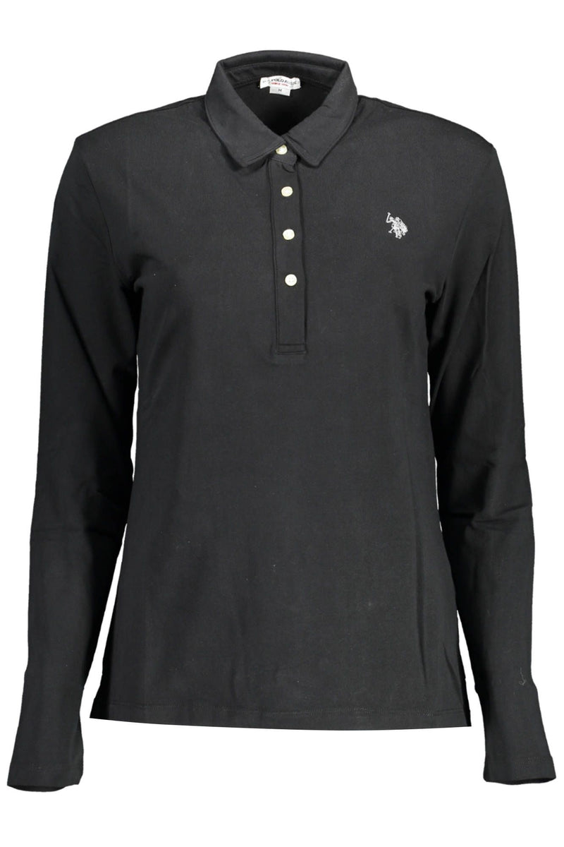 Elegant Long-Sleeved Polo Shirt