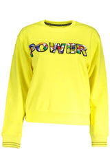 Sweat-shirt désagréable jaune vibrant