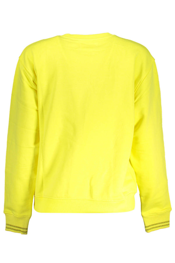 Lebendiges gelbes Desigual -Sweatshirt