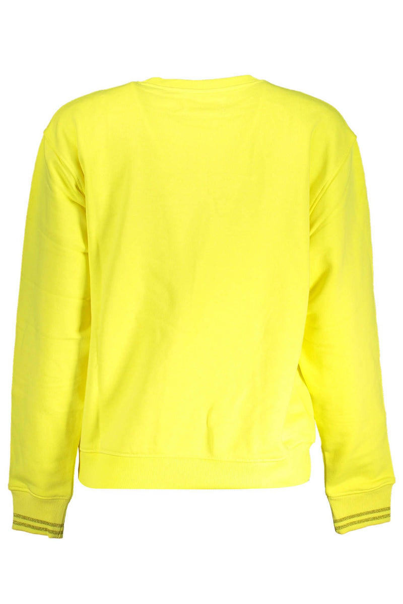 Sweat-shirt désagréable jaune vibrant