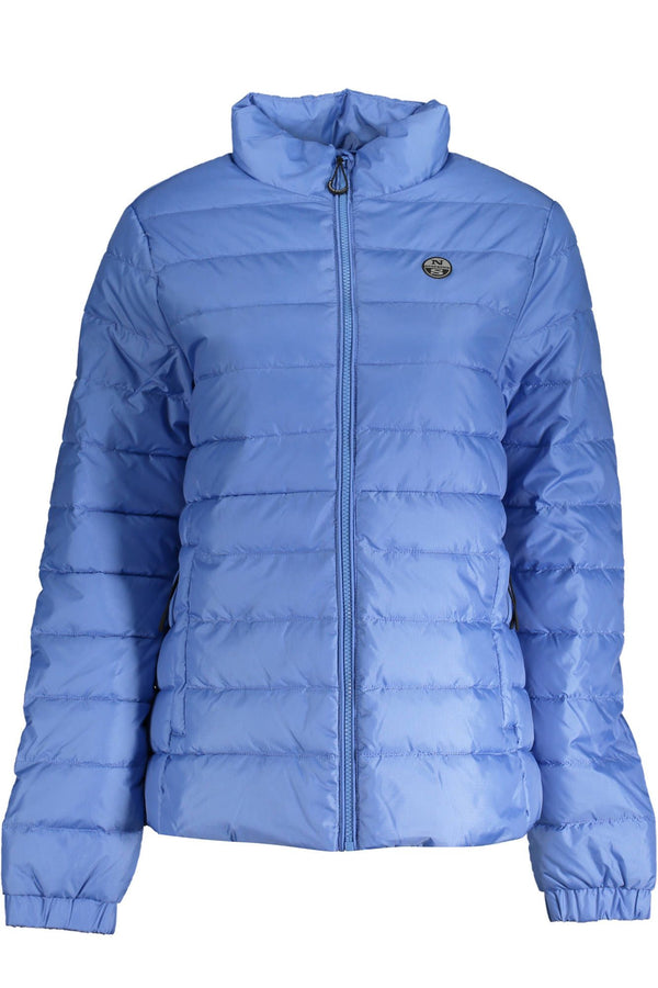 Elegant Light Blue Blue-Resistant Veste